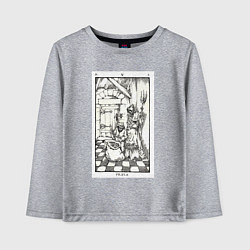 Детский лонгслив Девятые врата In vain Антихрист AT