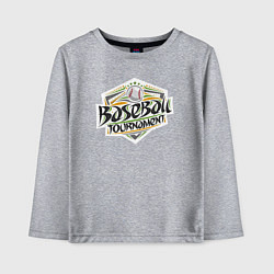 Детский лонгслив Бейсбольный турнир