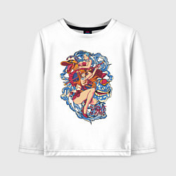 Детский лонгслив Оne piece виви и нами vivi and nami