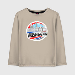 Детский лонгслив USA Washington