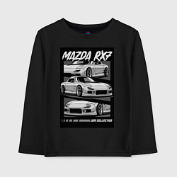 Детский лонгслив Mazda rx-7 JDM авто