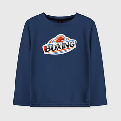 Детский лонгслив Boxing team