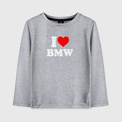 Детский лонгслив I love my BMW