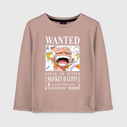 Детский лонгслив Monkey D Luffy - wanted