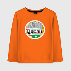 Детский лонгслив Макао