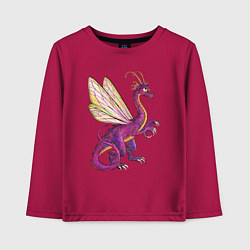 Лонгслив хлопковый детский HOMM3 Faerie Dragon, цвет: маджента