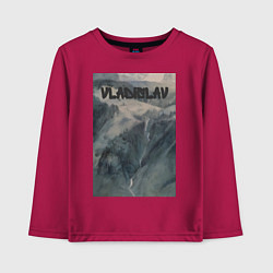 Детский лонгслив Vladislav горы