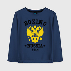 Детский лонгслив Boxing Russia Team