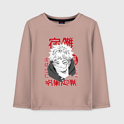 Детский лонгслив Магическая битва Итадори Itadori