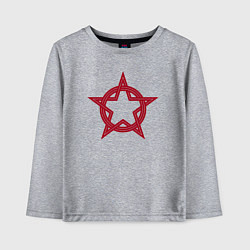 Детский лонгслив Red star USSR