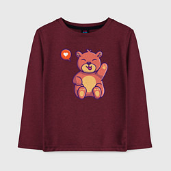 Детский лонгслив Lovely bear