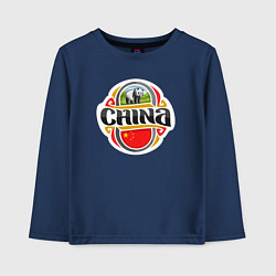 Детский лонгслив China panda