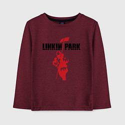 Детский лонгслив Linkin park rock