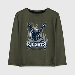 Детский лонгслив Судьба рыцаря