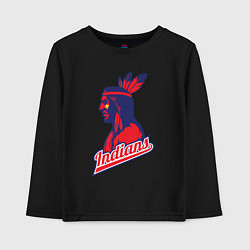 Детский лонгслив Индейцы