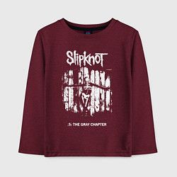 Детский лонгслив Slipknot - skeleton girl