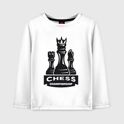 Детский лонгслив Chess championship