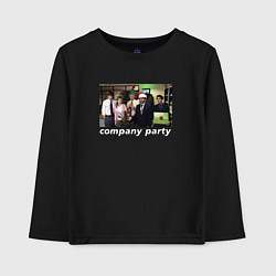 Детский лонгслив The Office - company party