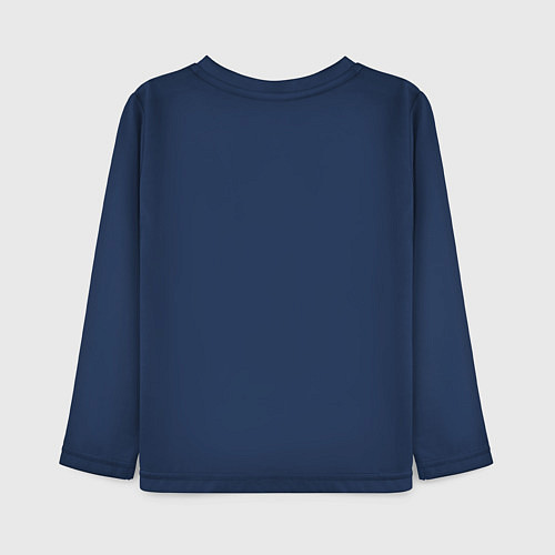 Детский лонгслив Limp Bizkit skull / Тёмно-синий – фото 2