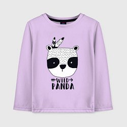 Детский лонгслив Wild panda