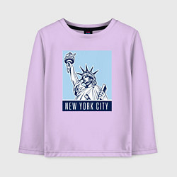 Детский лонгслив New York style