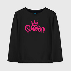 Детский лонгслив Pink queen