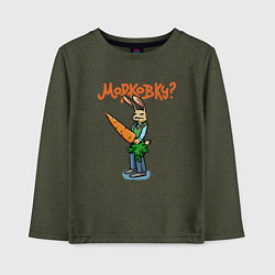 Детский лонгслив Морковку