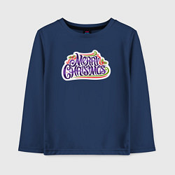 Детский лонгслив Замечательного рождества