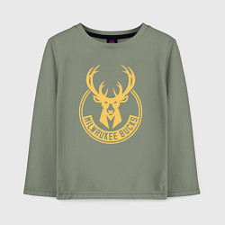 Детский лонгслив NBA Milwaukee Bucks