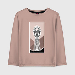 Детский лонгслив Фатима держит солнце