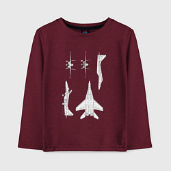 Детский лонгслив Микоян гуревич 29