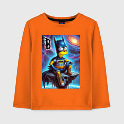 Детский лонгслив Batbart - ai art fantasy