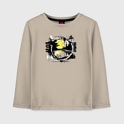 Детский лонгслив Грязь и скорость