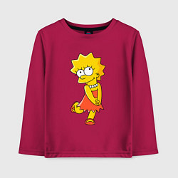 Детский лонгслив Lisa Simpson