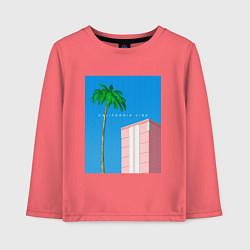 Детский лонгслив Калифорния вайб