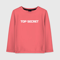 Детский лонгслив Top secret