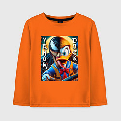 Детский лонгслив Venom-Duck - ai art fantasy