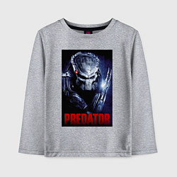 Детский лонгслив Predator in the helmet