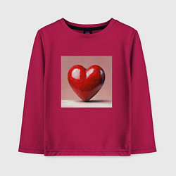 Детский лонгслив Огромная любовь