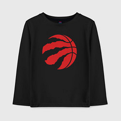 Детский лонгслив Raptors ball