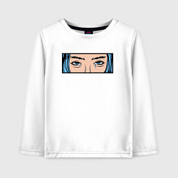 Детский лонгслив Грустные глаза
