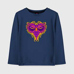 Детский лонгслив Violet owl