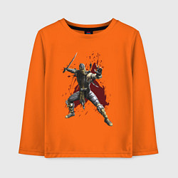 Детский лонгслив Scorpion Mortal Kombat