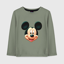 Детский лонгслив Mickey mouse head