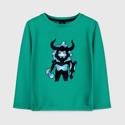 Детский лонгслив Айрон - поднятие уровня в одиночку