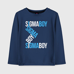 Детский лонгслив Sigma boy