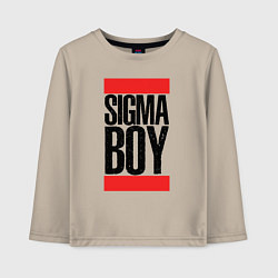 Детский лонгслив Sigma boy