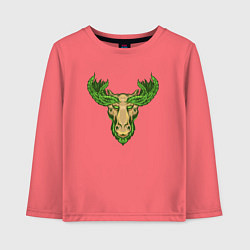 Детский лонгслив Nature deer