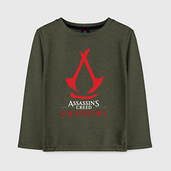 Детский лонгслив Assassins Creed Shadows - badge