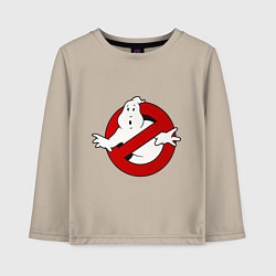 Детский лонгслив Ghostbusters - logo